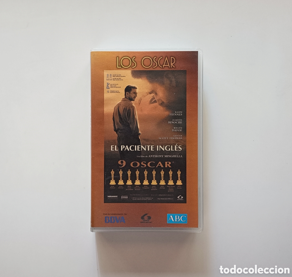 Cine: El paciente ingl&eacute;s (1996), en VHS - Foto 1