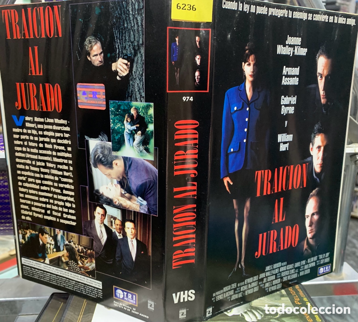 Kino: Traici&oacute;n al jurado (Solo caratula original VHS)