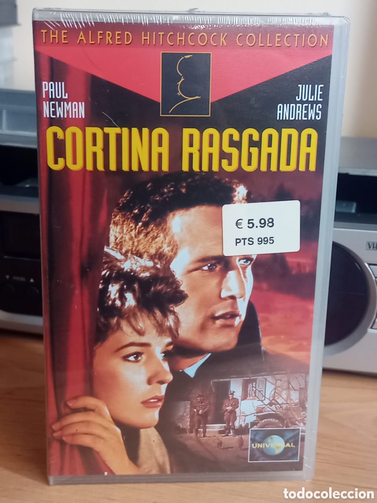 Cine: Cortina rasgada vhs Nuevo precintado