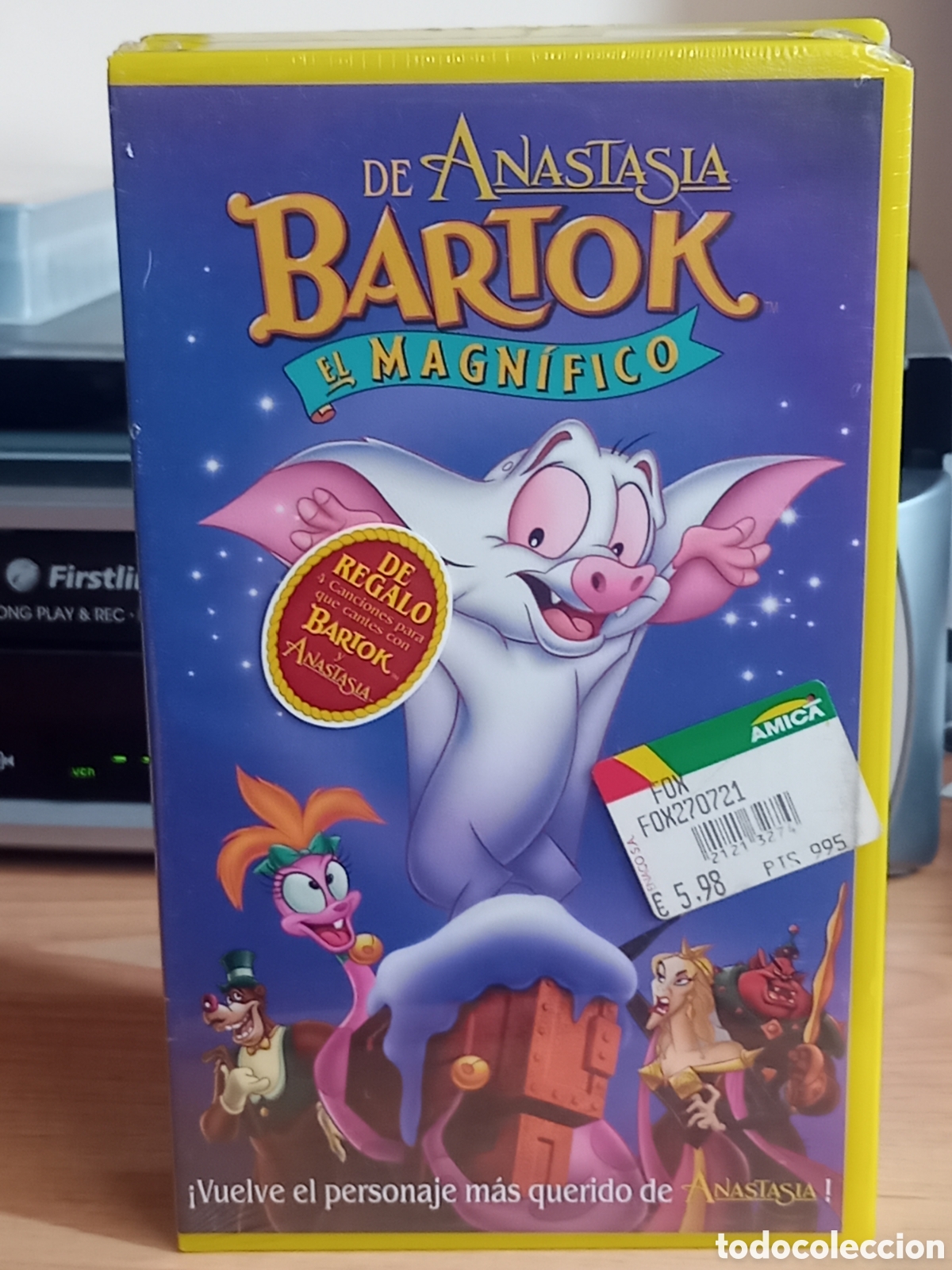 Cine: Bart&oacute;k el magn&iacute;fico vhs Nuevo precintado