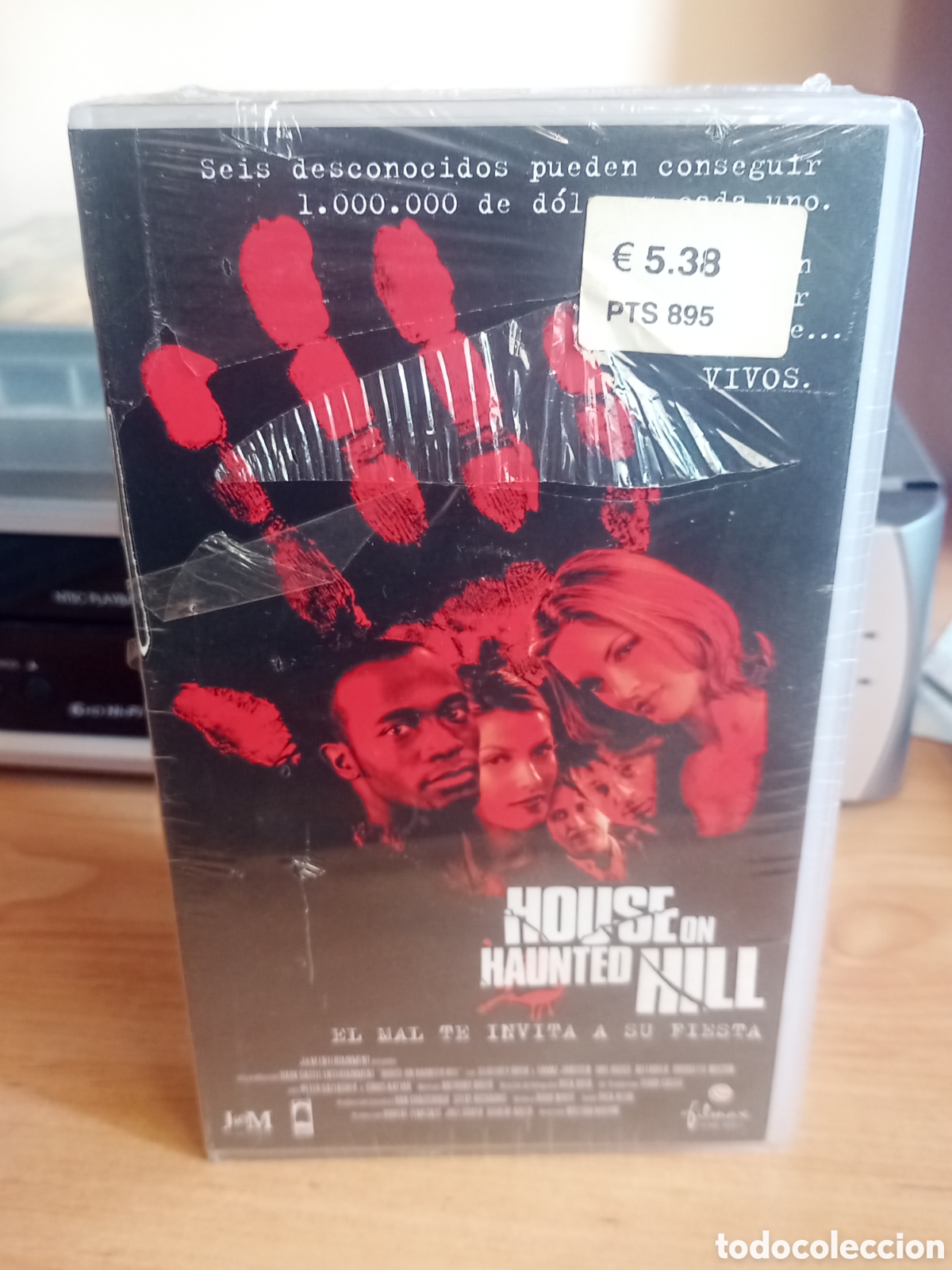 Cine: House on haunted hill vhs Nuevo precintado