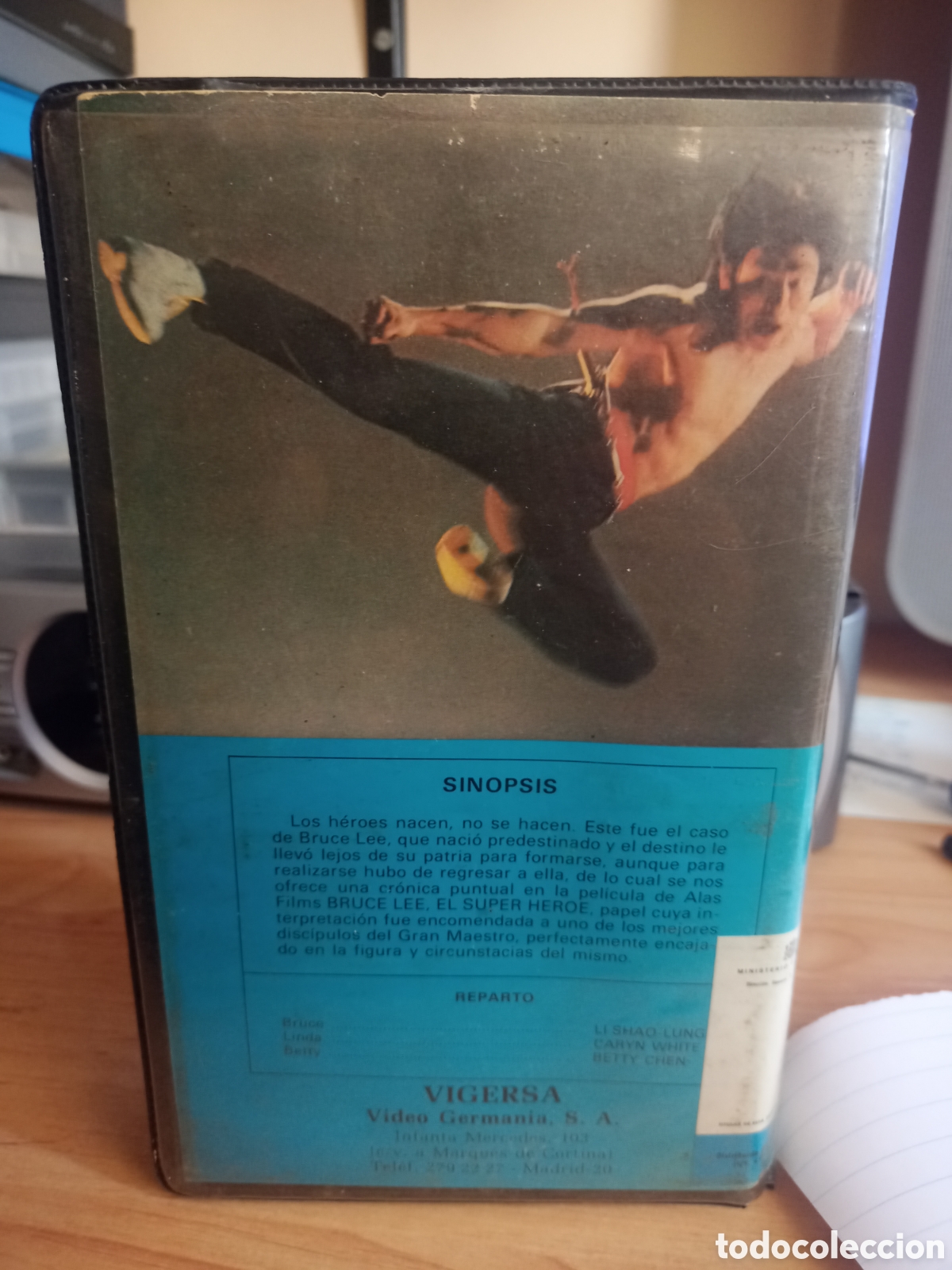 Cine: Bruce Lee el S&uacute;per H&eacute;roe vhs - Foto 3