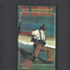 Cine: LA GUERRA DE ESPAÑA VHS