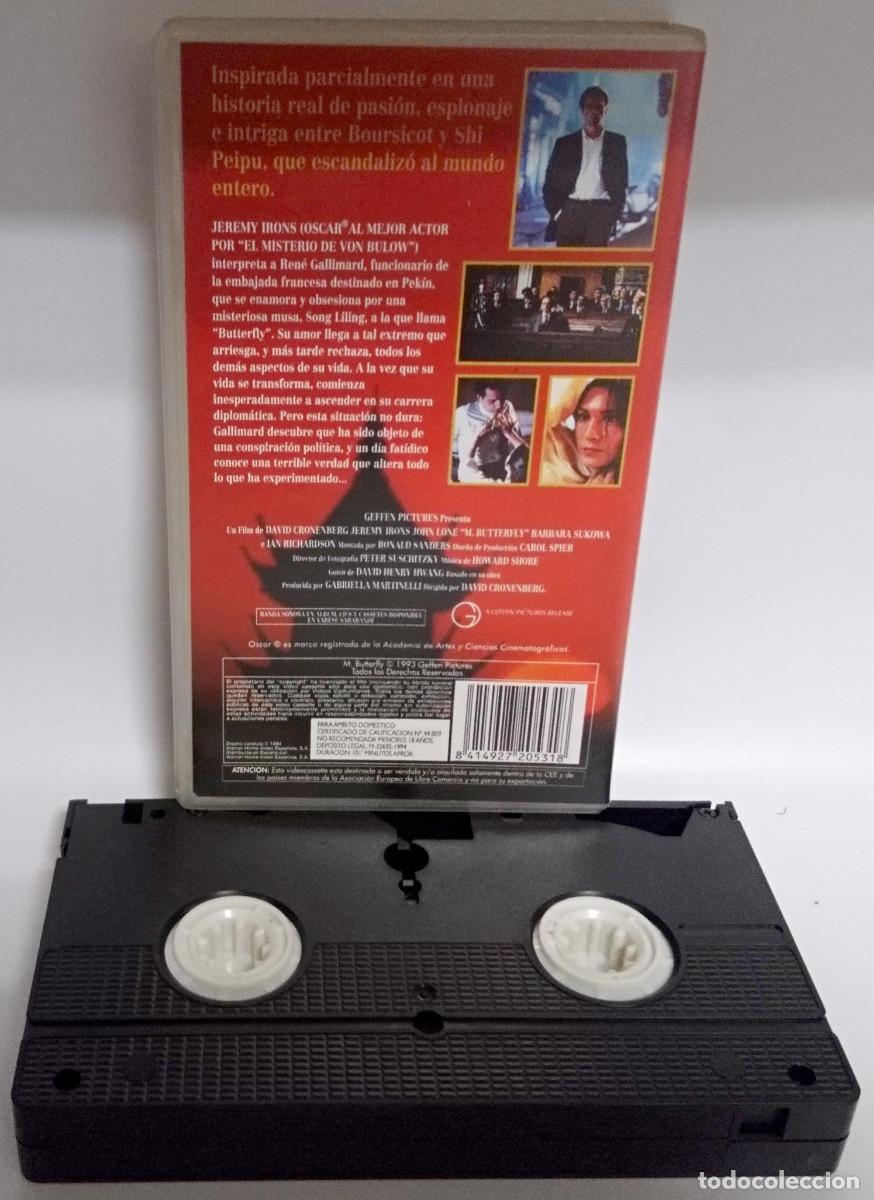 Cine: M BUTTERFLY DE DAVID CRONENBERG EN VHS MBUTTERFLY - Foto 2