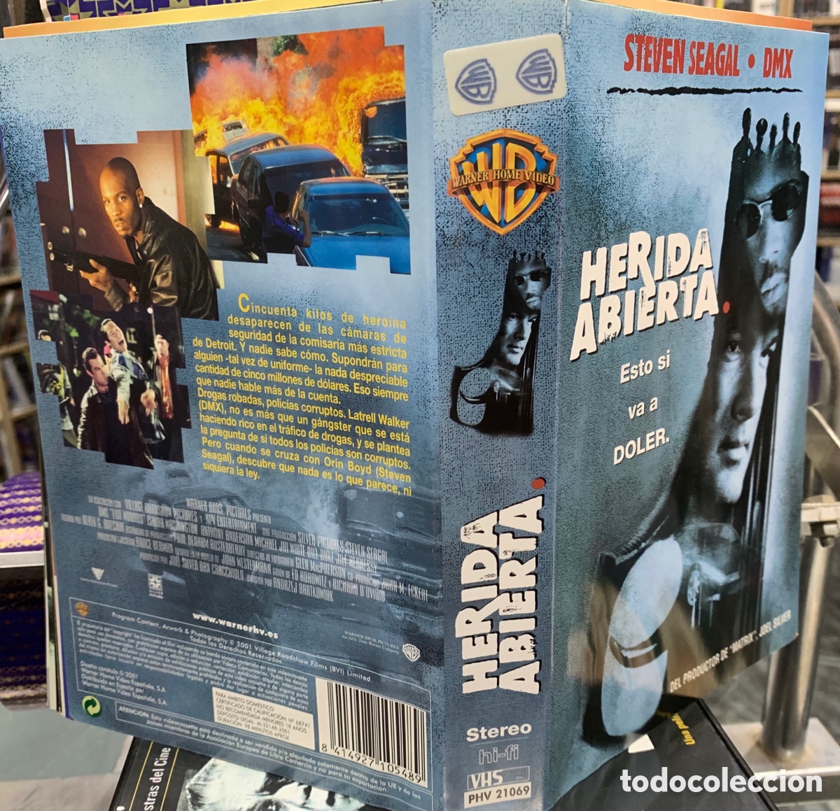 Cinema: Herida abierta (Solo caratula original VHS)