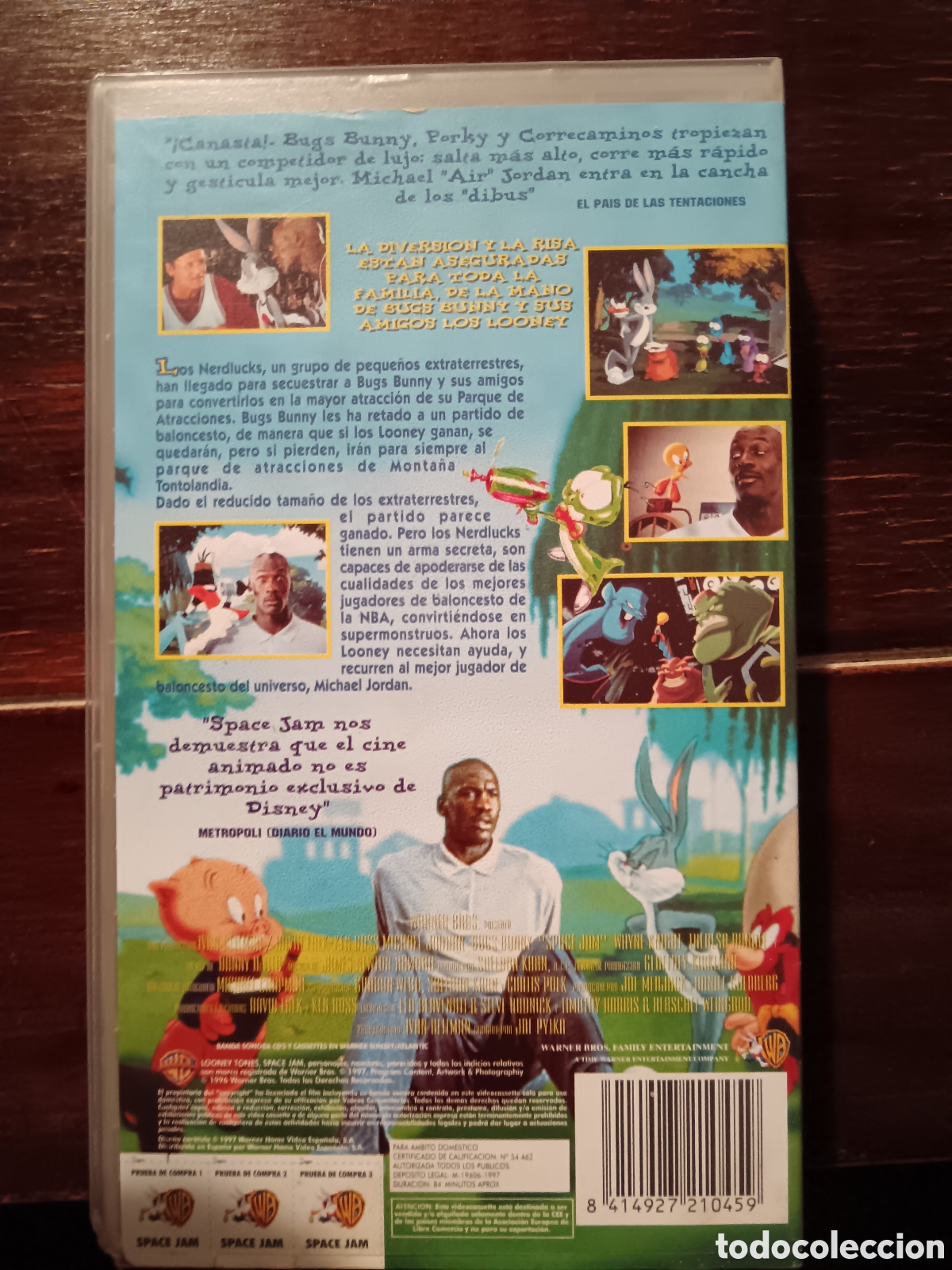 Cine: VHS space jam - Foto 2