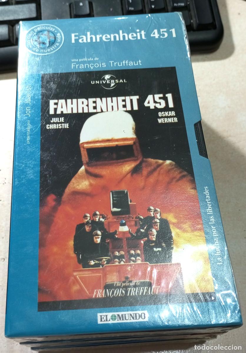 Cine: FAHRENHEIT 451 VHS PRECINTADO 2000 - Foto 1