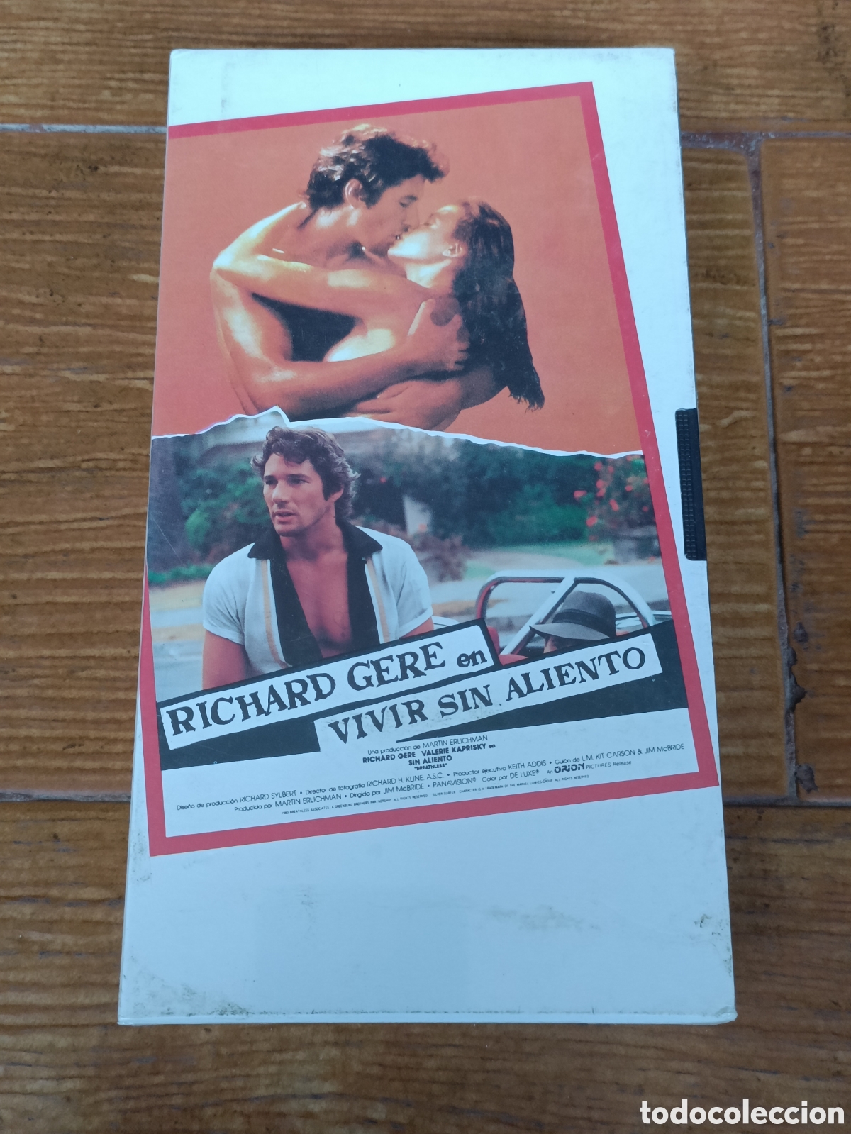 Cine: VHS Vivier sin Aliento -Richard Gere- (Precintado)