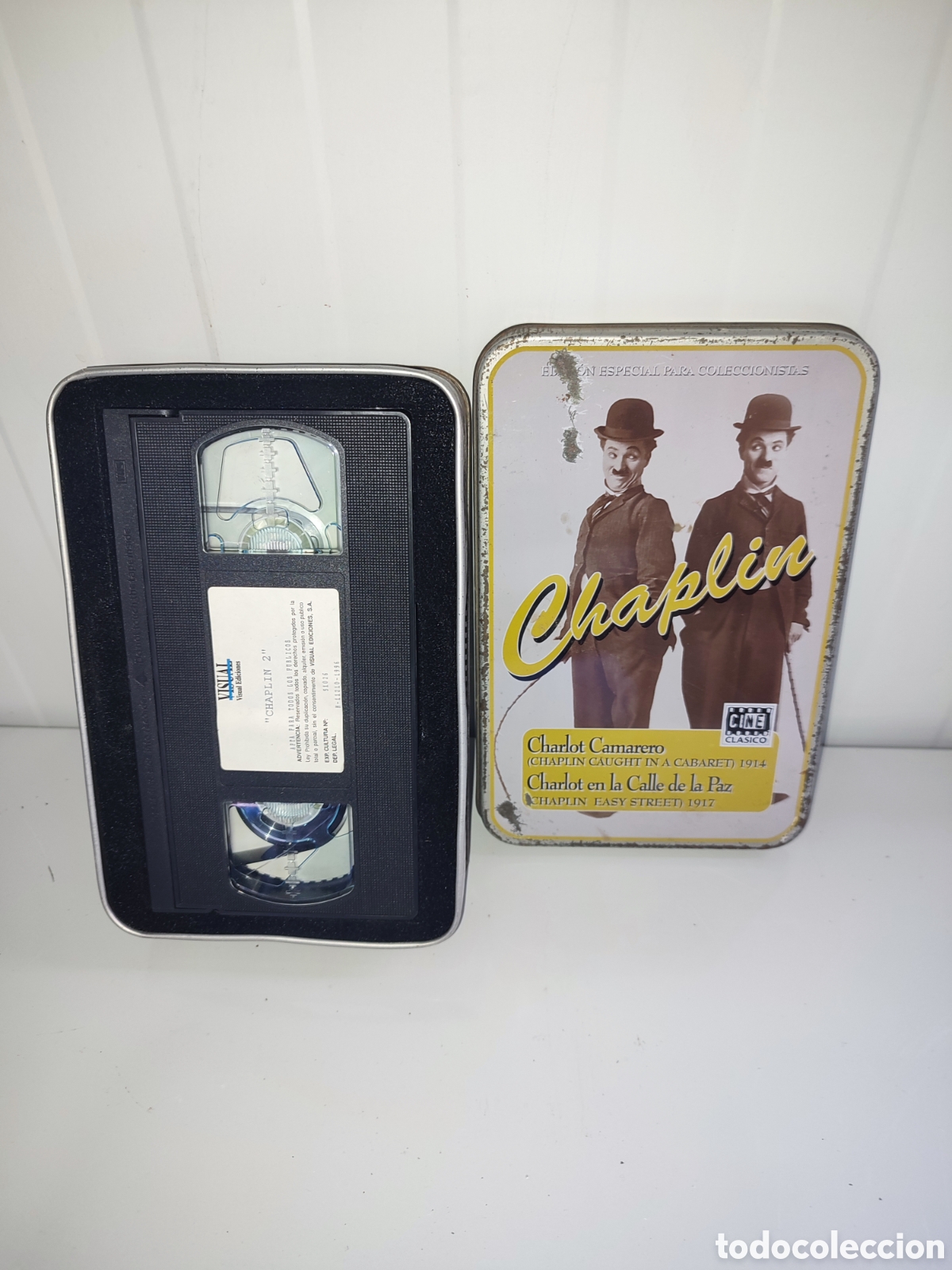 Cine: Pel&iacute;cula Chaplin VHS - Foto 1