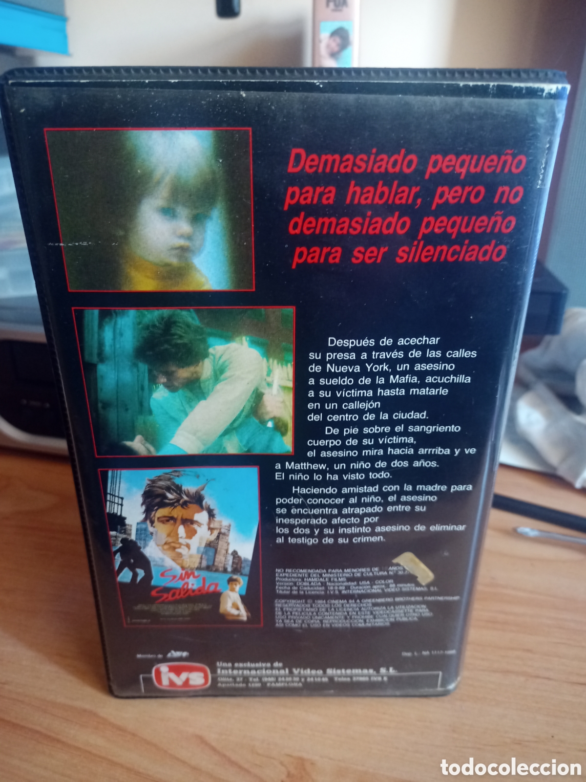 Cine: Sin salida vhs - Foto 4