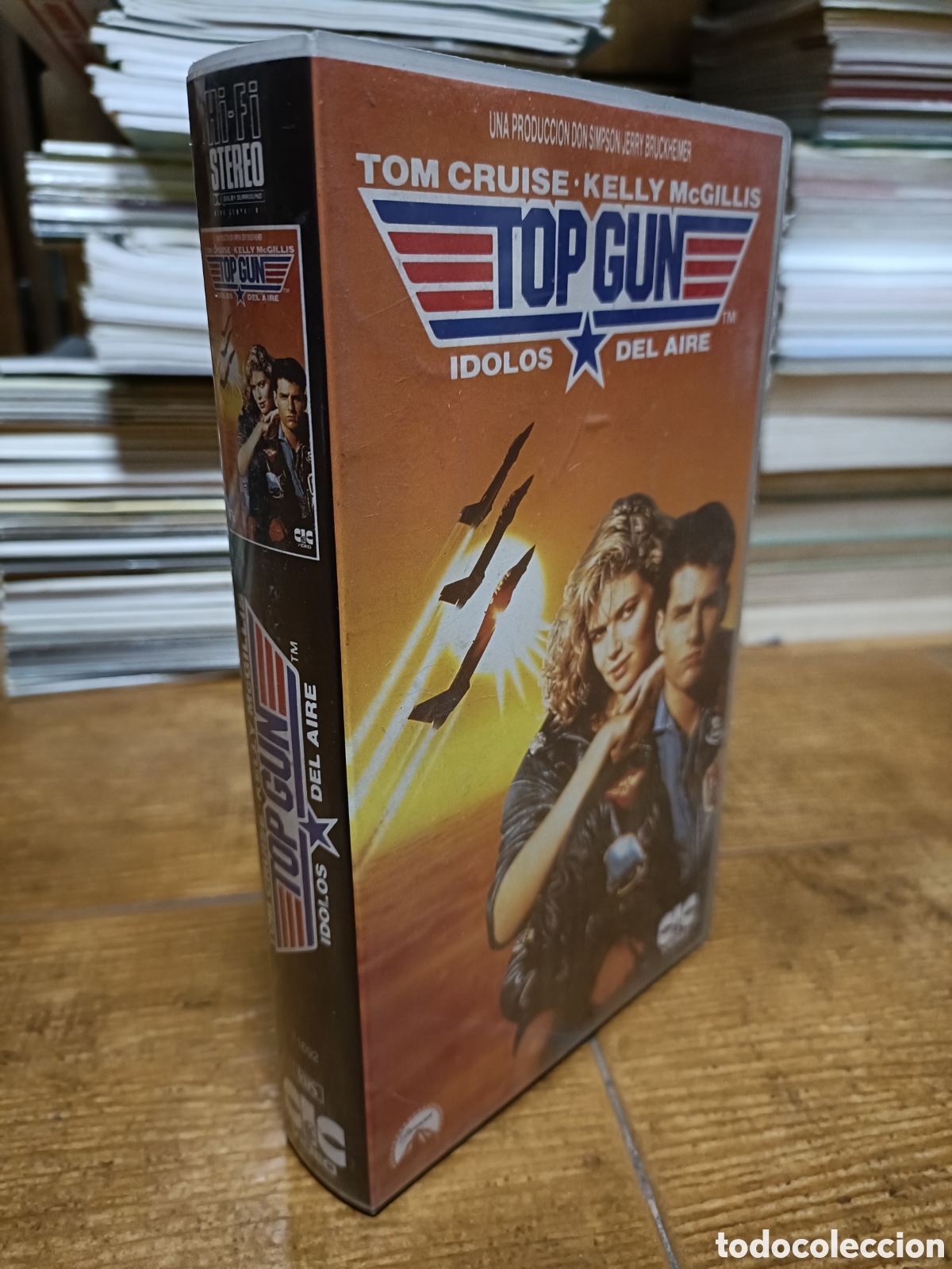 Cinema: VHS Top Gun, &Iacute;dolos del Aire -Tom Cruise-