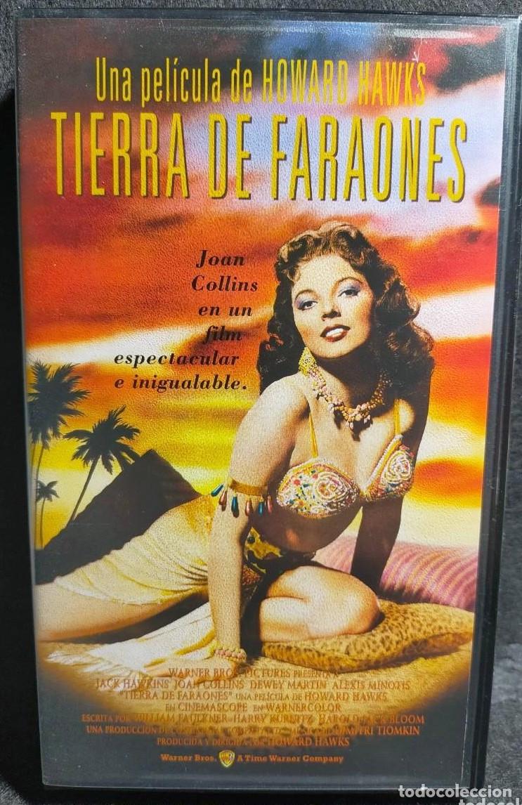 Cine: TIERRA DE FARAONES CINE HISTORICO VHS PRECINTADO 1998