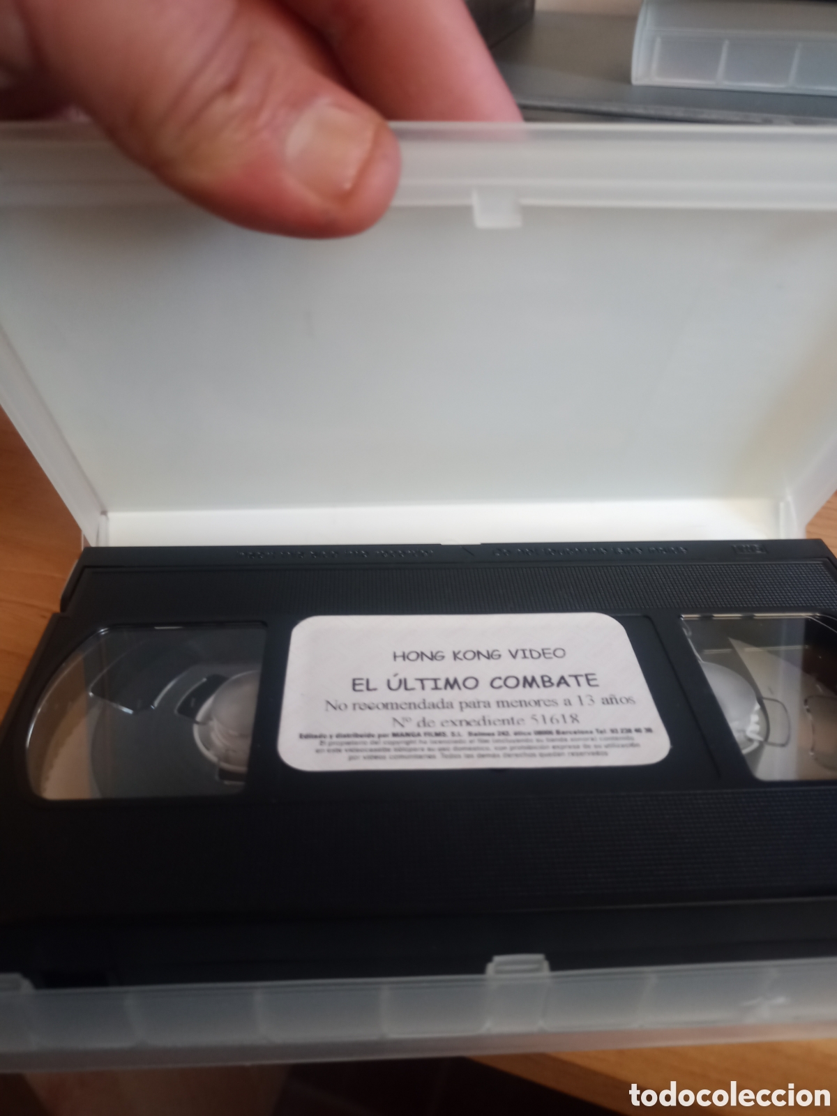 Cine: El &uacute;ltimo combate vhs Bruce lee - Foto 2
