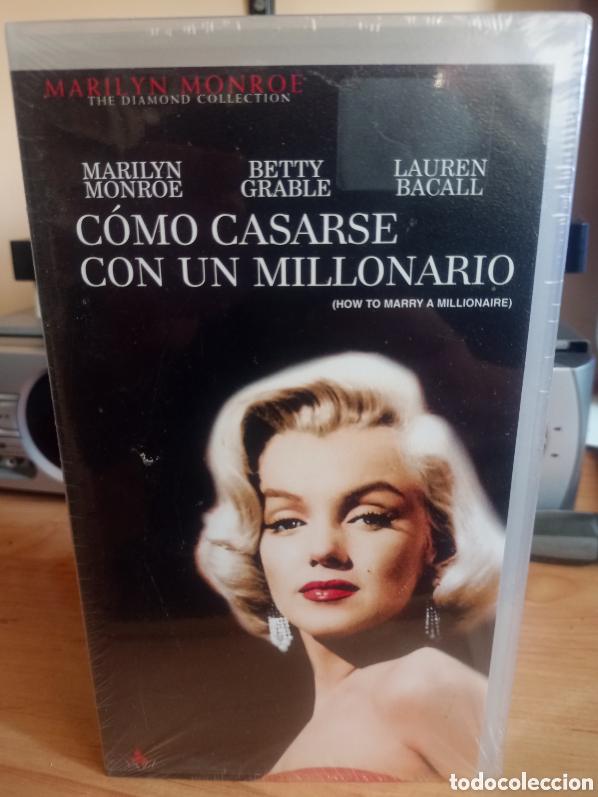 Cine: Como casarse con un millonario vhs Nueva Precintada