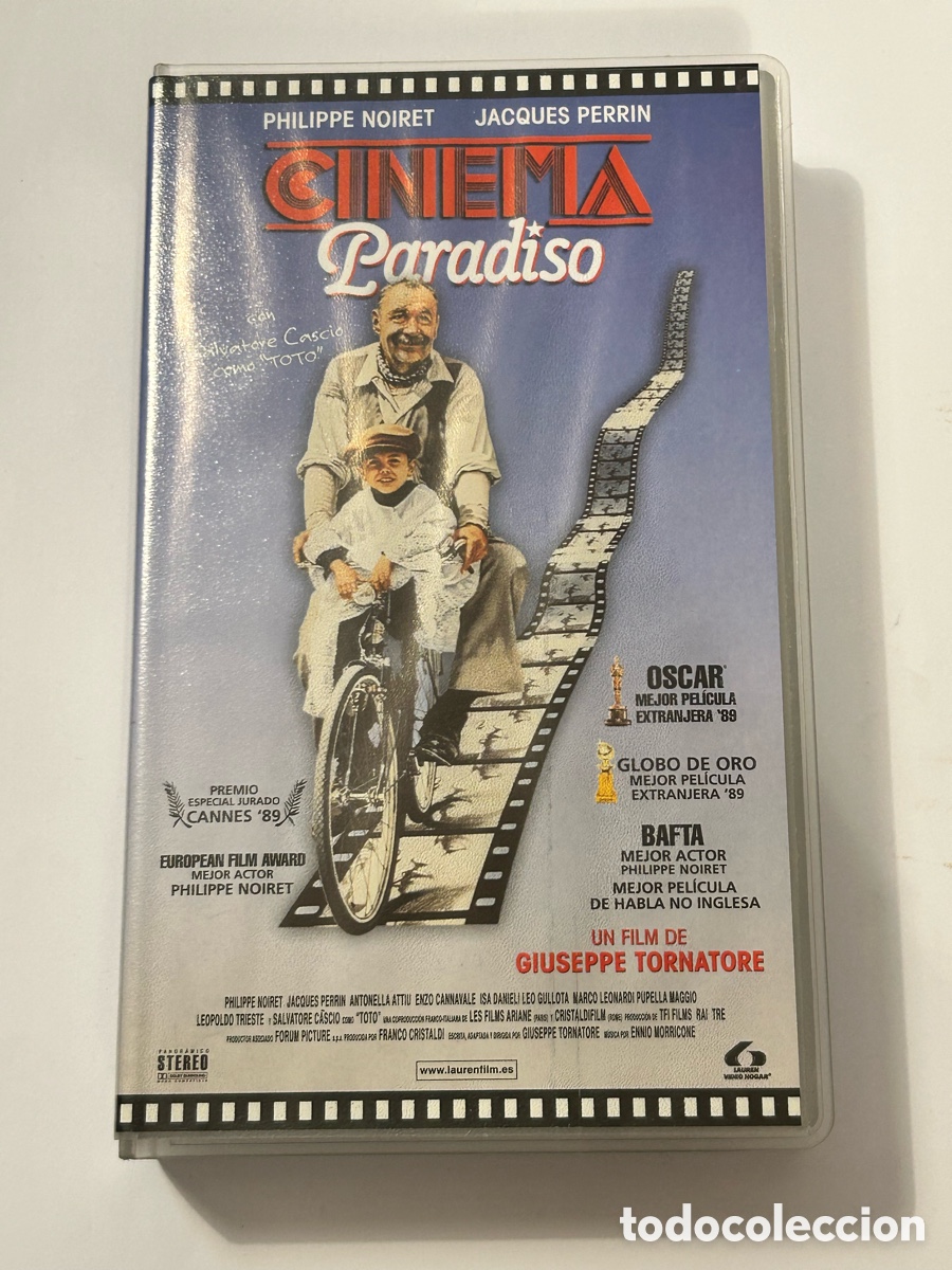 Cine: VHS. CINEMA PARADISO