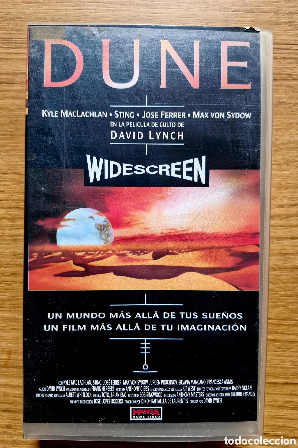 Cine: PEL&Iacute;CULA V&Iacute;DEO VHS DUNE - Foto 1