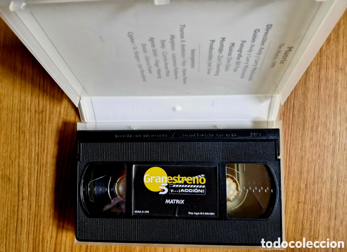 Cine: PEL&Iacute;CULA V&Iacute;DEO VHS MATRIX - Foto 2