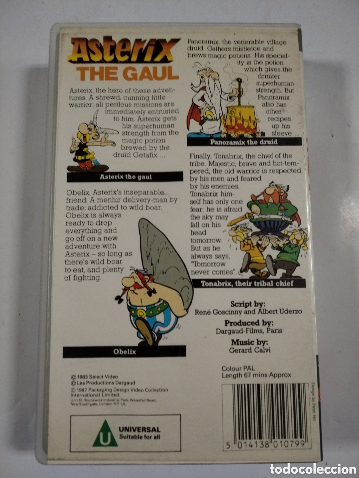 Cine: Asterix The Gaul. VHS - Foto 2