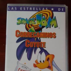 Cine: PELICULA VHS LAS ESTRELLAS DE SPACE JAM CORRECAMINOS Y COYOTE