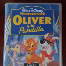 Cine: PELICULA VHS OLIVER Y SU PANDILLA WALT DISNEY