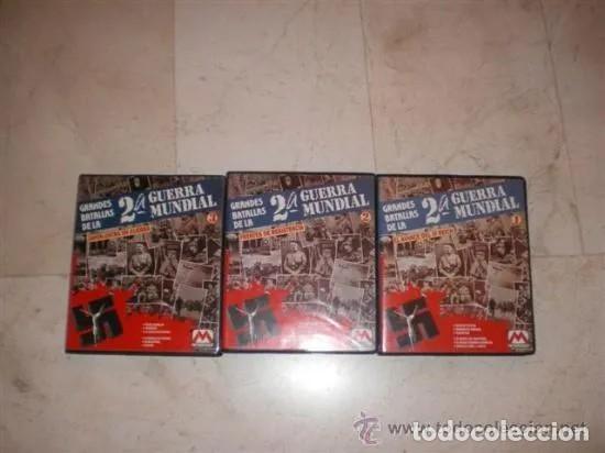 Cine: LOTE 6 VHS LA II GUERRA MUNDIAL