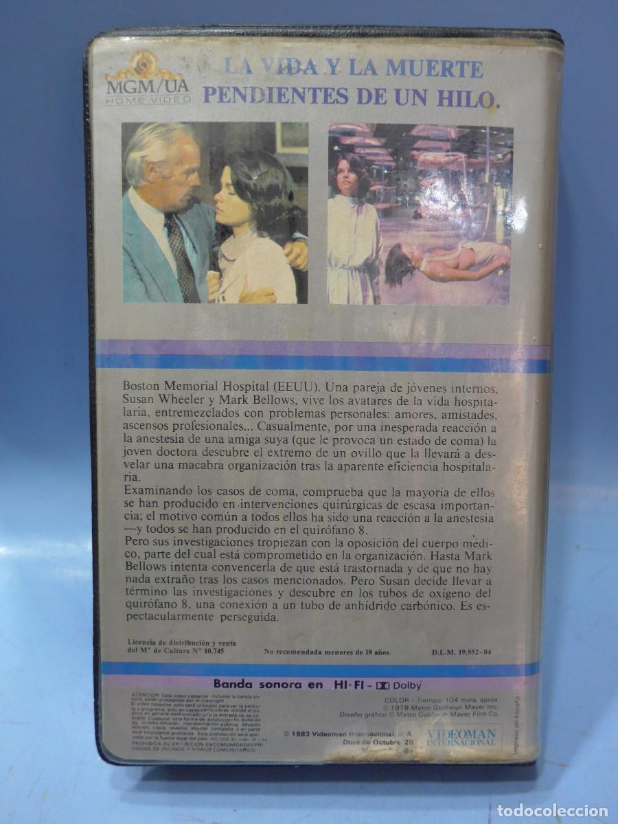 Cine: PELICULA COMA EN FORMATO VHS - Foto 2