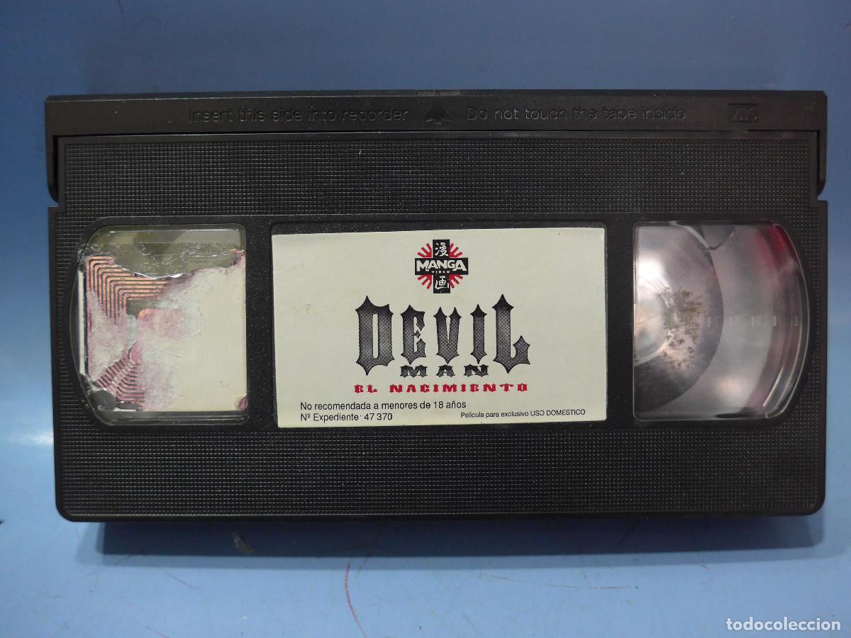 Cine: PELICULA DEVILMAN EL NACIMIENTO EN FORMATO VHS - Foto 3