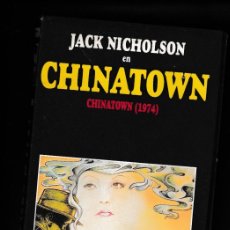 Cine: CINTA VHS Nº 1 COLECCIÓN ''CINE NEGRO'' (CHINATOWN) · DIR: ROMAN POLANSKI - INT: JACK NICHOLSON