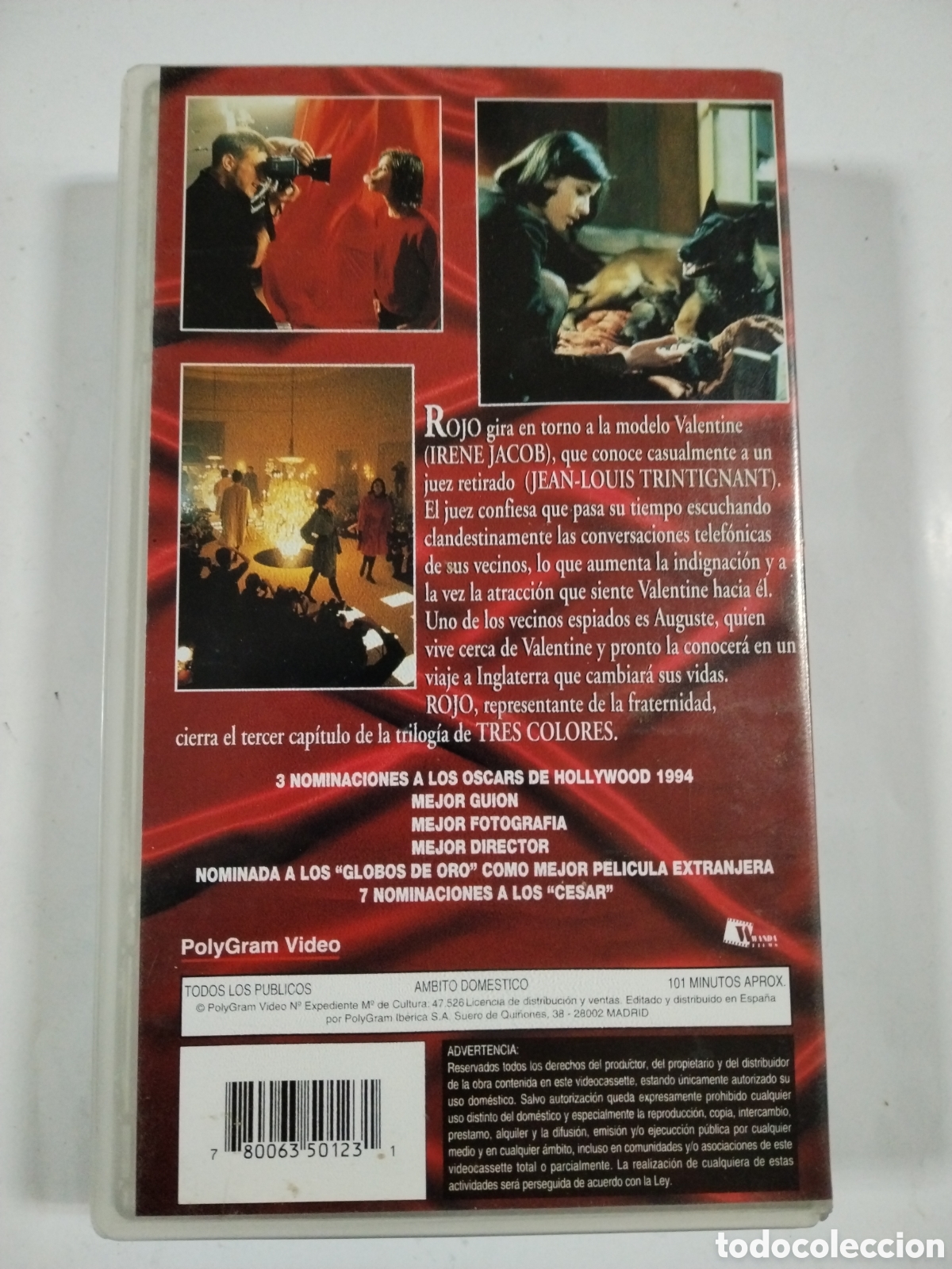 Cine: Rojo - VHS - Foto 2
