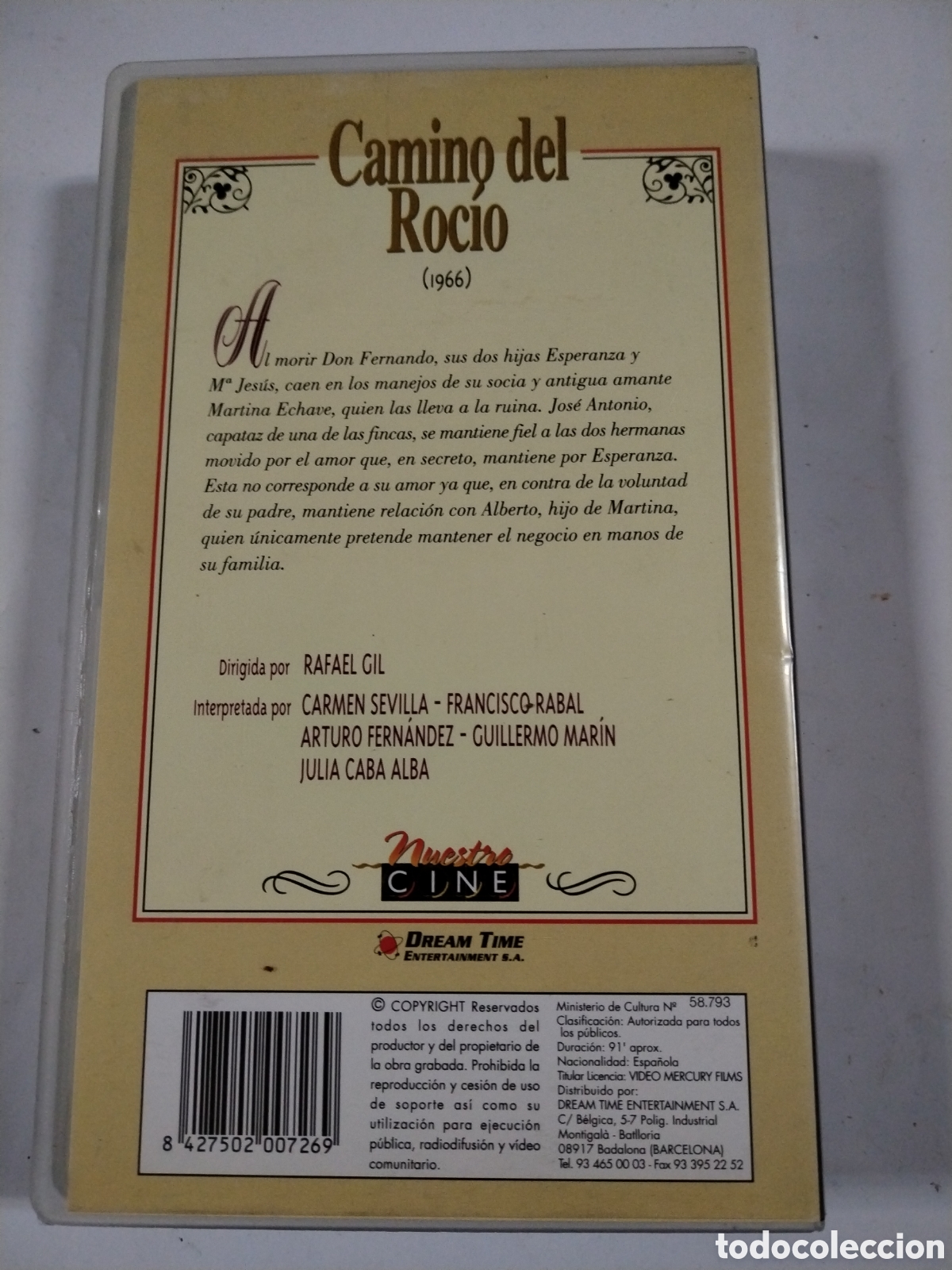 Cine: CAMINO DEL ROCIO - VHS - Foto 2