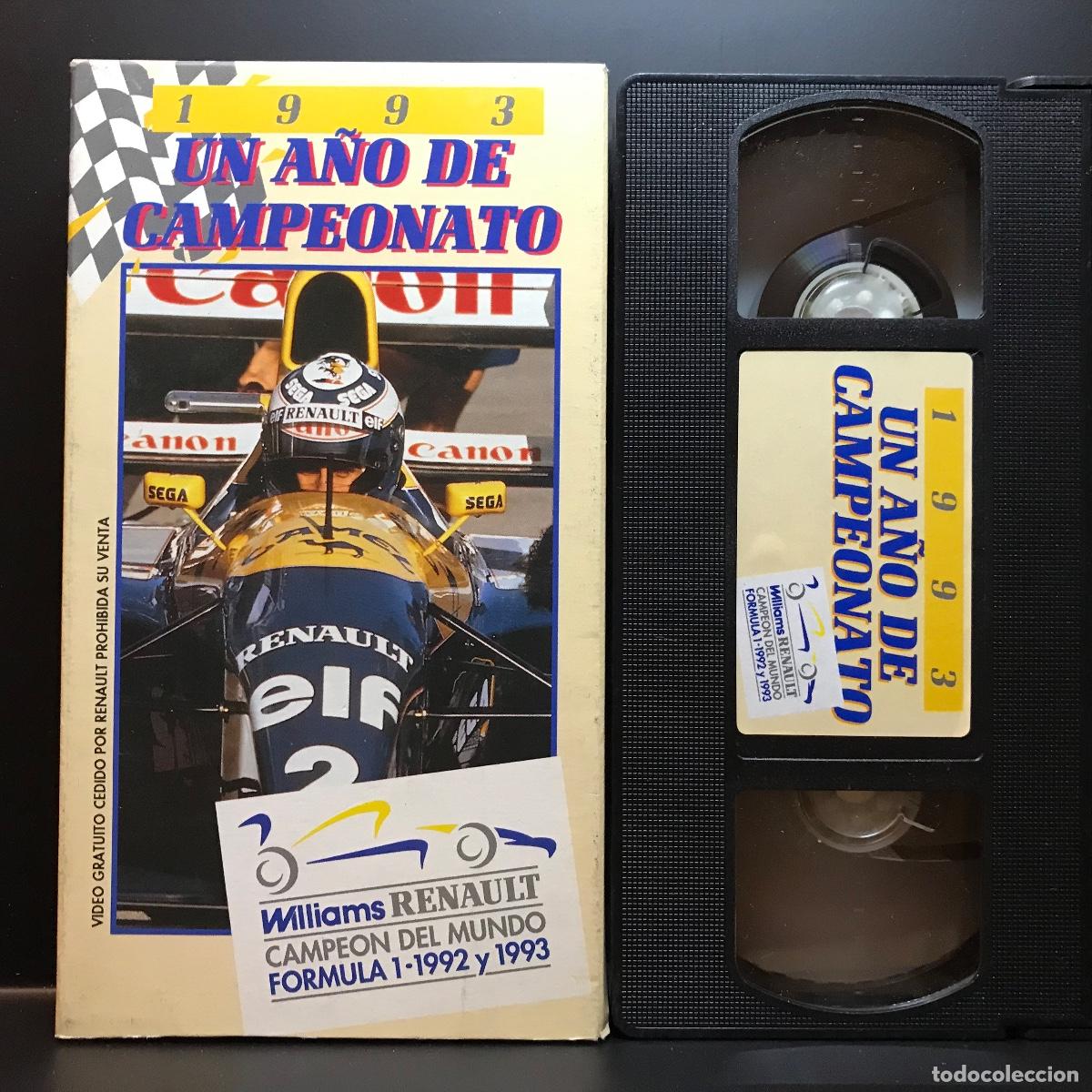 Cine: Williams Renault Formula 1 ● 1993 Un A&ntilde;o de Campeonato ● [VHS]