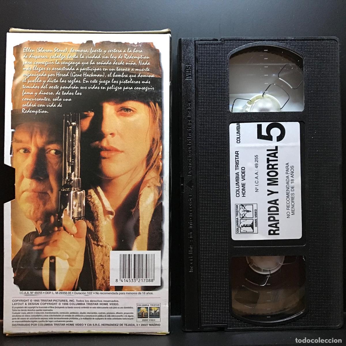 Cine: Sam Raimi ● R&aacute;pida y mortal ● [VHS] - Foto 3