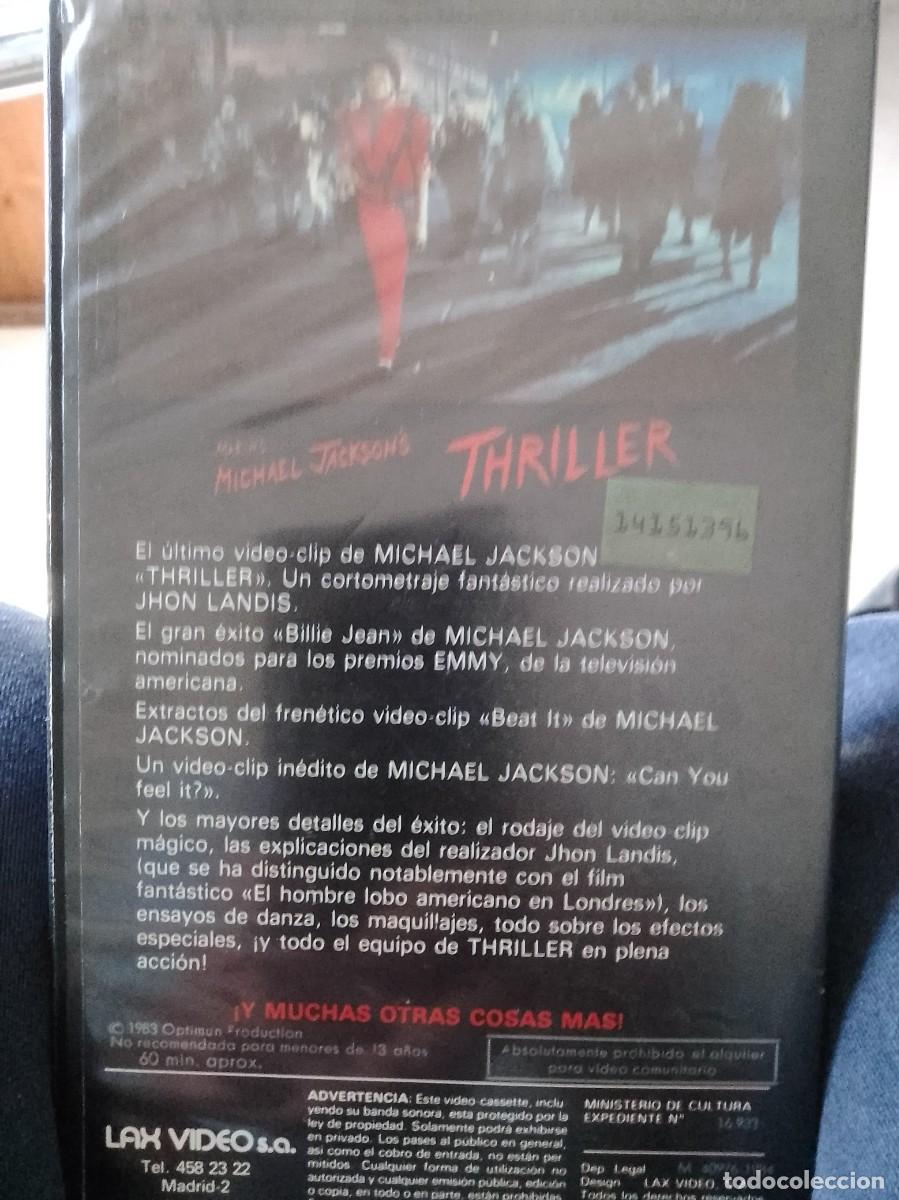 Cine: Making Michael Jackson,s triller vhs - Foto 4