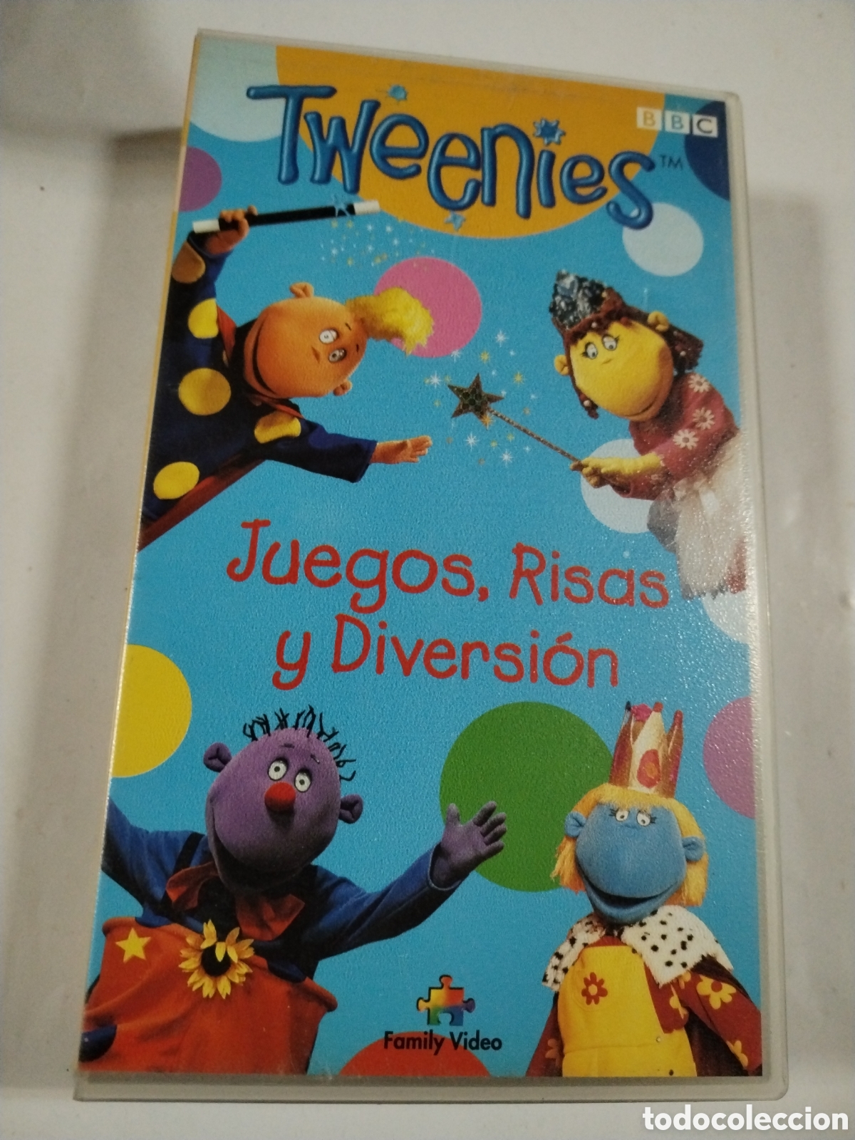 Cine: TWEENIES. JUEGOS, RISAS Y DIVERSI&Oacute;N. VHS - Foto 1