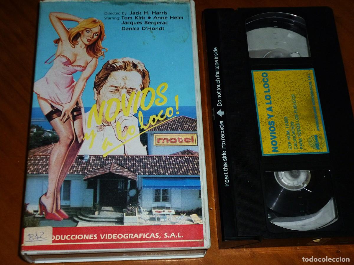 Cinema: NOVIOS Y A LO LOCO - JACK H. HARRIS, TOM KIRK, ANNE HELM, JACQUES BERGERAC, DANICA D&acute;HONDT - VHS