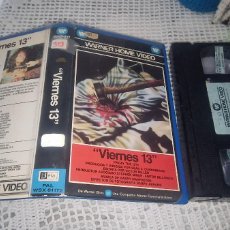 Cine: VIERNES 13 (FRIDAY THE 13TH) (1980) - SEAN S. CUNNINGHAM BETSY PALMER ADRIENNE KING VHS 1ª EDICIÓN