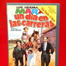 Cine: UN DIA EN LAS CARRERAS (1937) - SAM WOOD - LOS HERMANOS MARX, MAUREEN O'SULLIVAN - MGM METROMEDIA