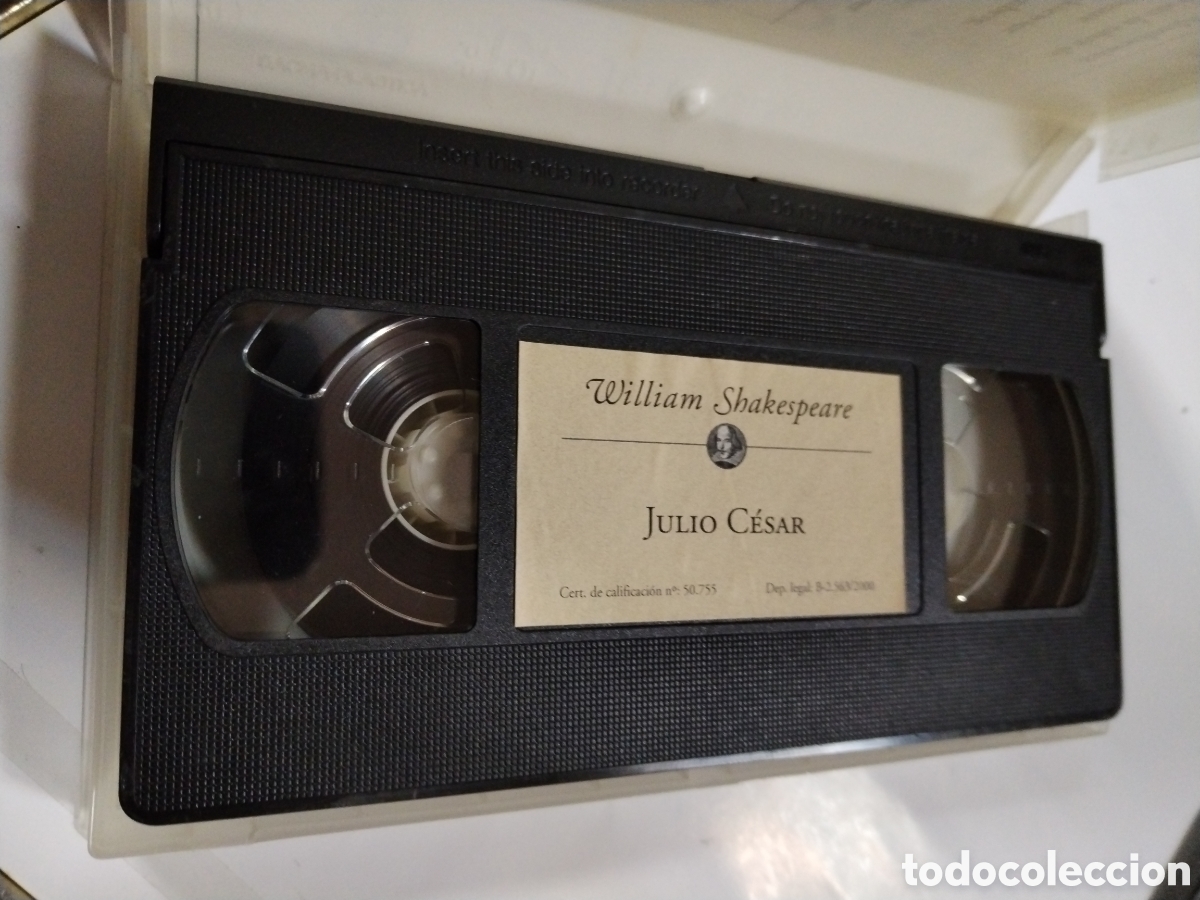 Cine: Julio C&eacute;sar. VHS - Foto 3