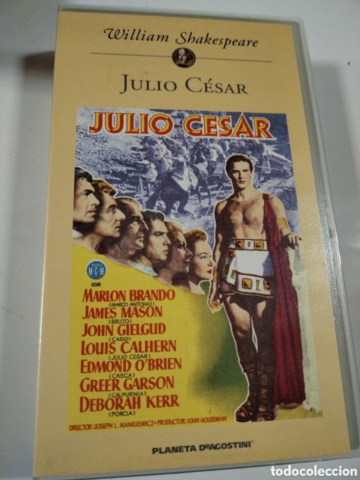 Cine: Julio C&eacute;sar. VHS - Foto 1