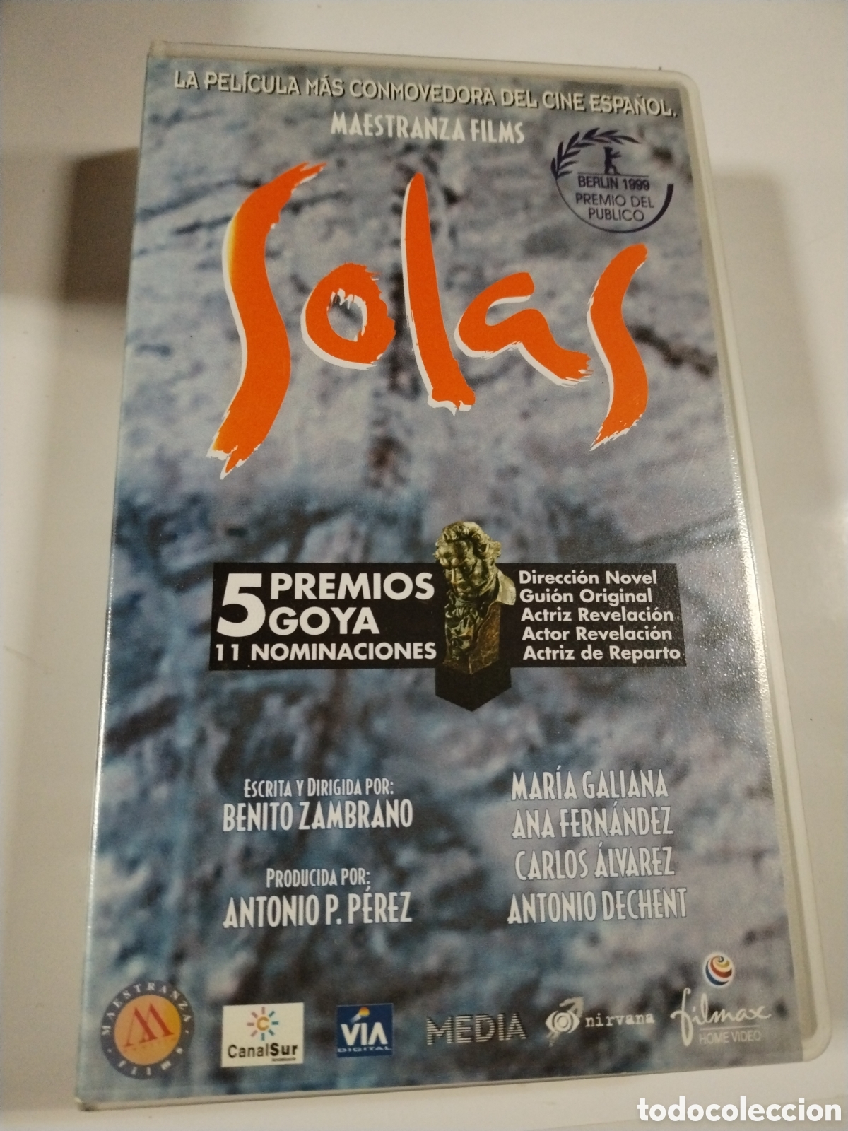 Cine: Solas. VHS - Foto 1