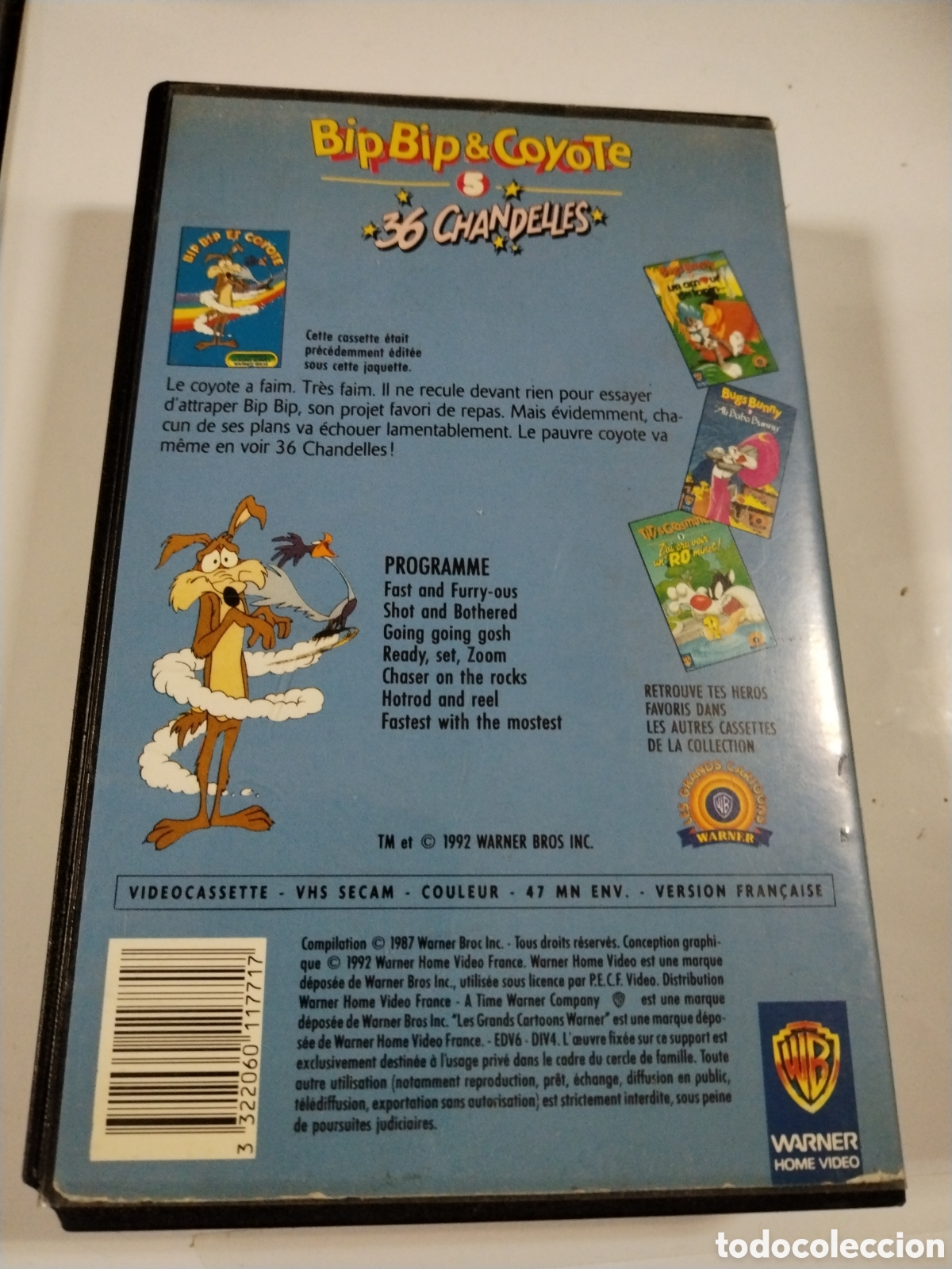Cine: Bip Bip & Coyote. VHS - Foto 2