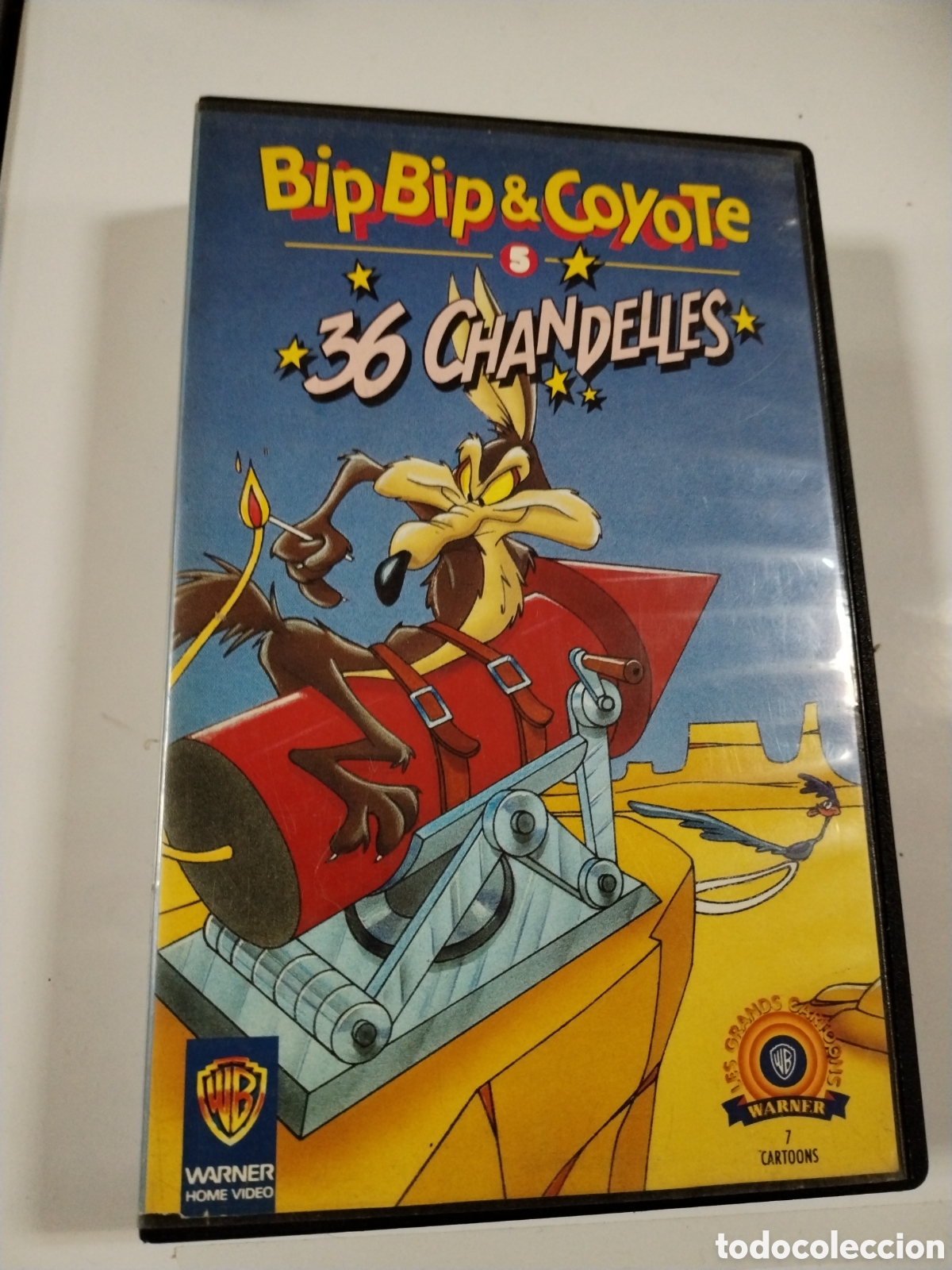 Cine: Bip Bip & Coyote. VHS - Foto 1
