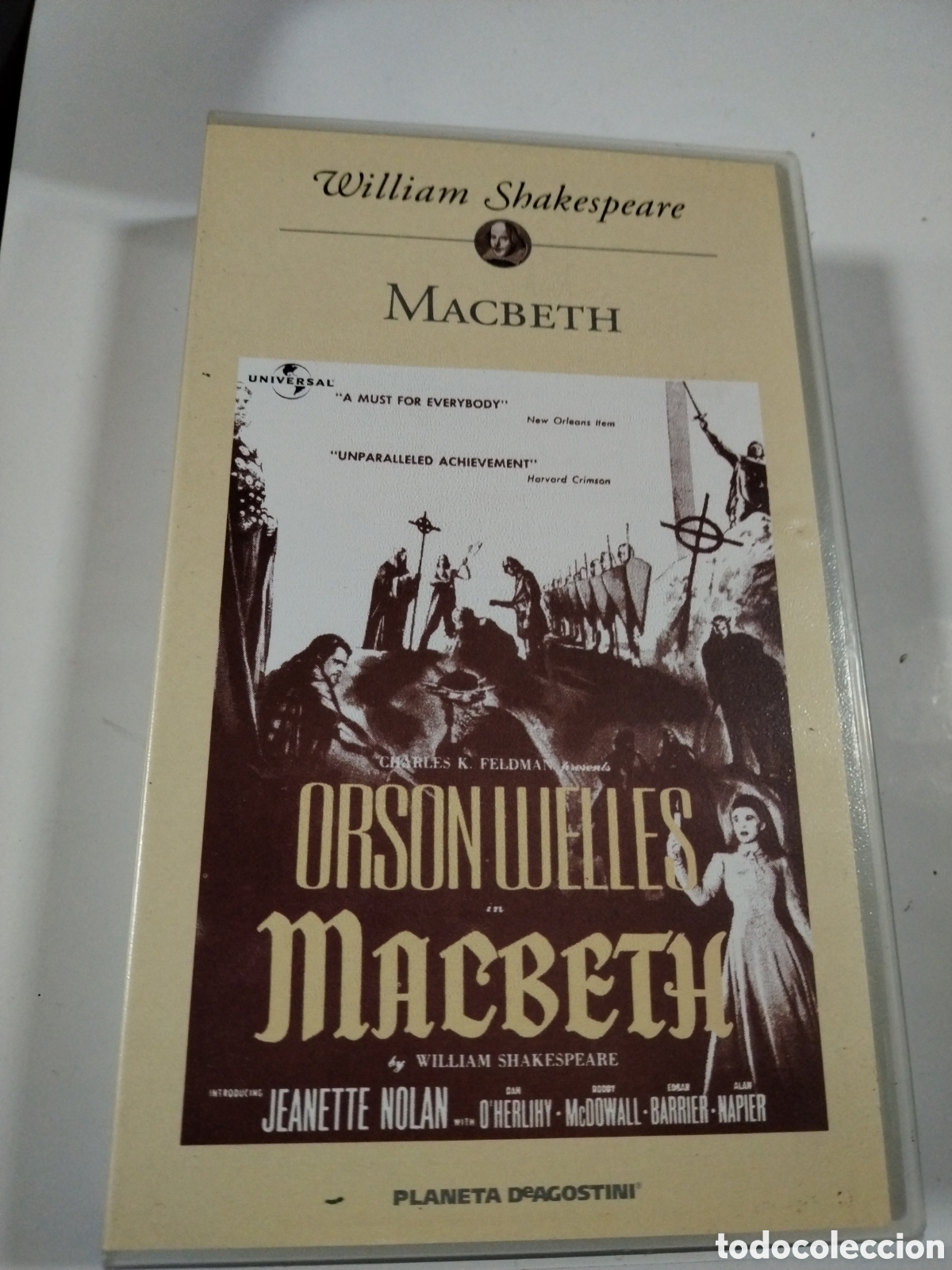 Cine: Macbeth. VHS - Foto 1