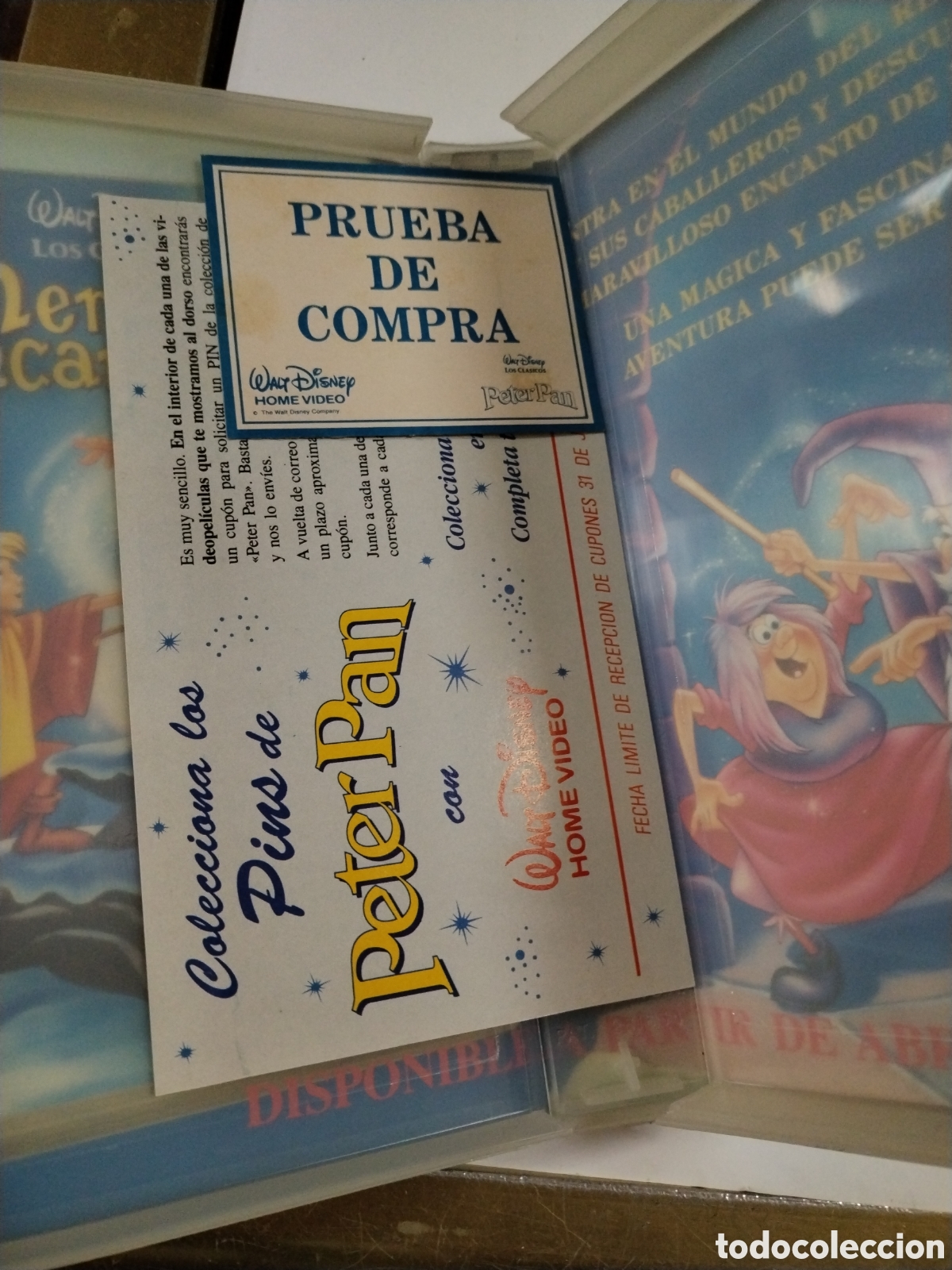 Cine: Peter Pan. Disney. VHS - Foto 4