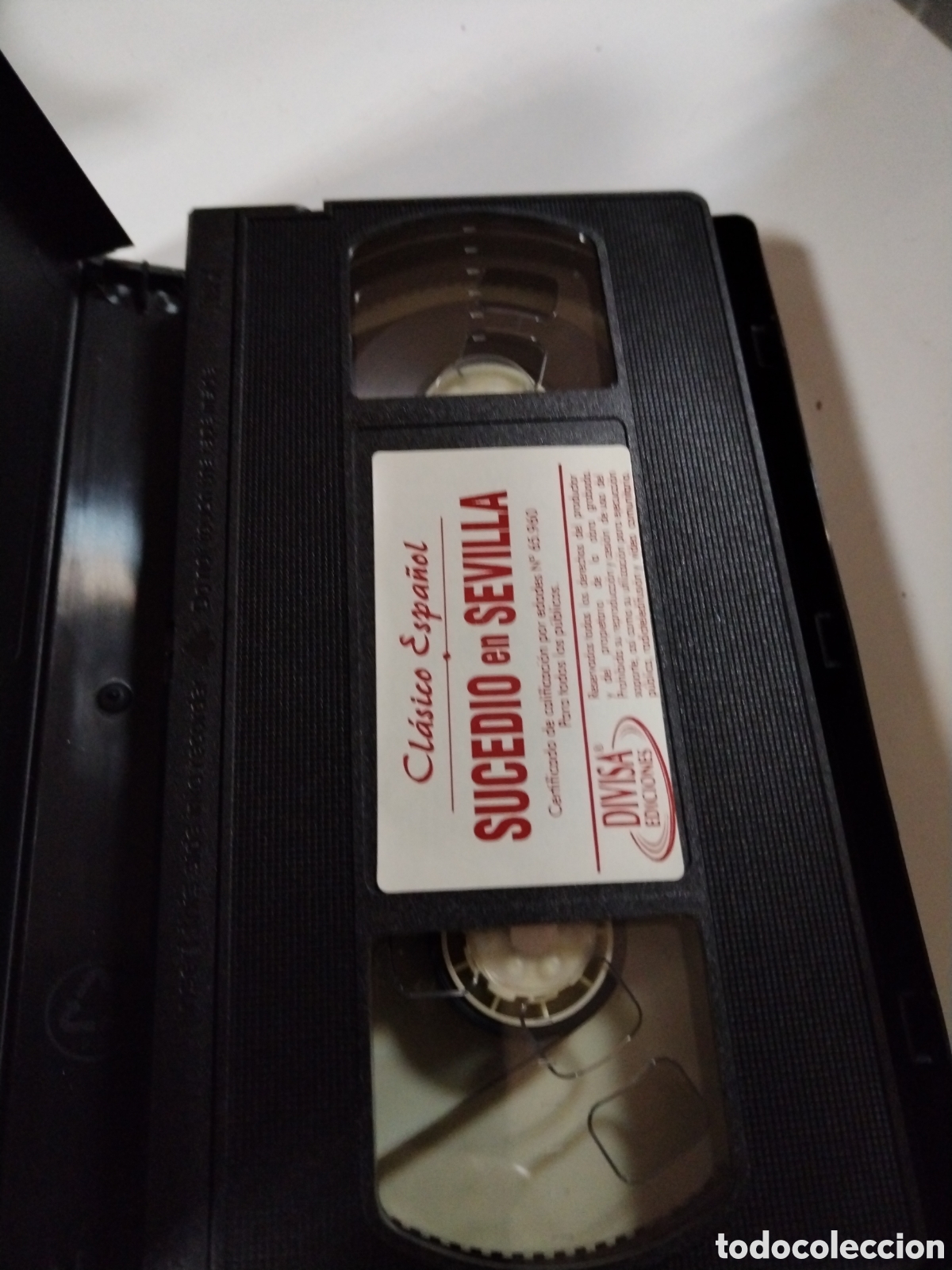 Cine: SUCEDI&Oacute; EN SEVILLA. VHS - Foto 3