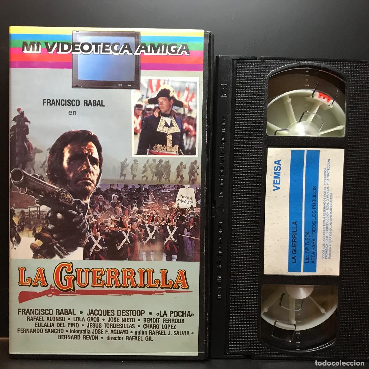 Cine: Rafael Gil ● La guerrilla ● [VHS] 1972 - Foto 1