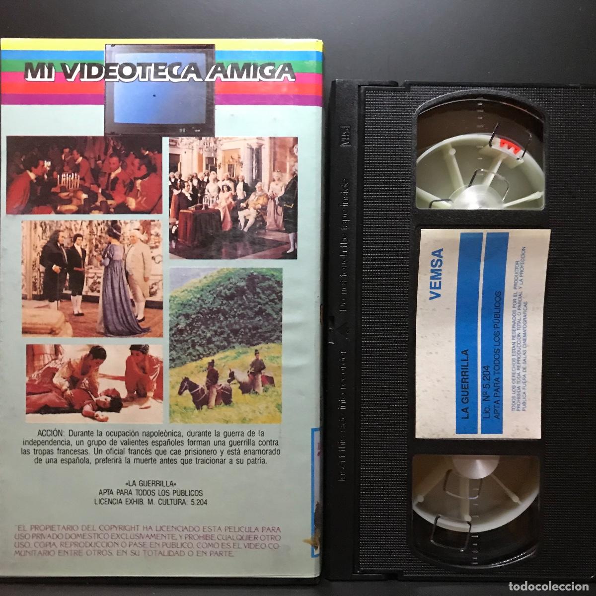 Cine: Rafael Gil ● La guerrilla ● [VHS] 1972 - Foto 2