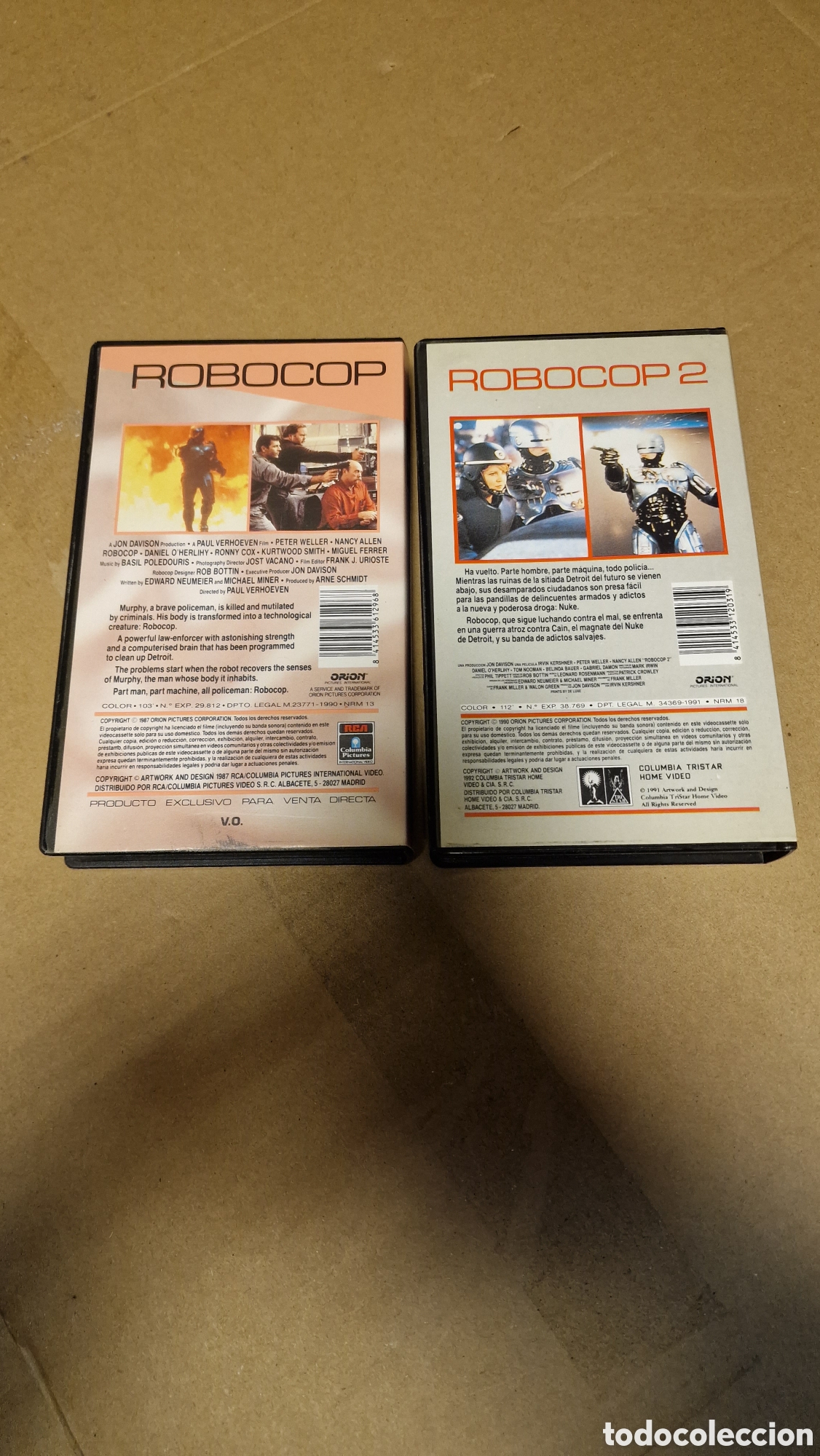 Cine: Pelicula ROBOCOP ( VHS) - Foto 2