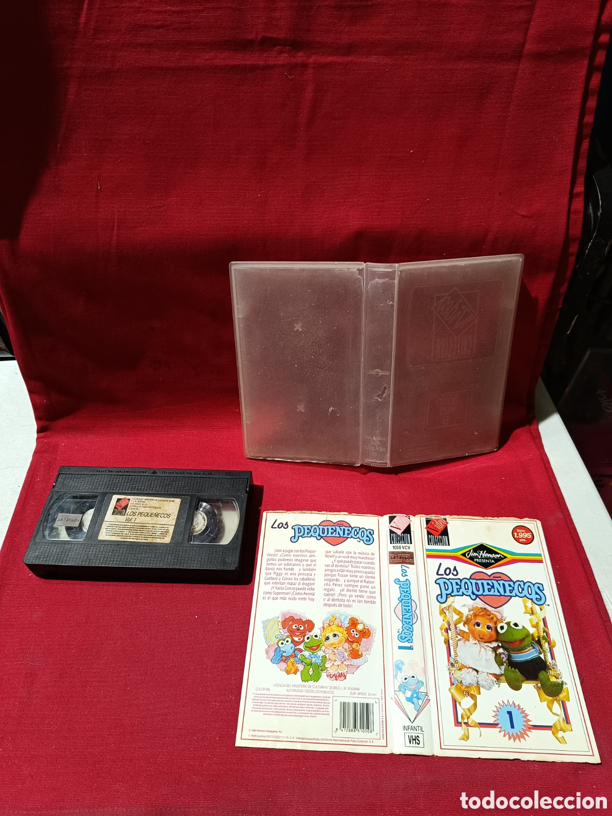 Cine: Dif&iacute;cil pel&iacute;cula VHS LOS PEQUE&Ntilde;ECOS VOL. 1 en su carcasa original leer descripci&oacute;n