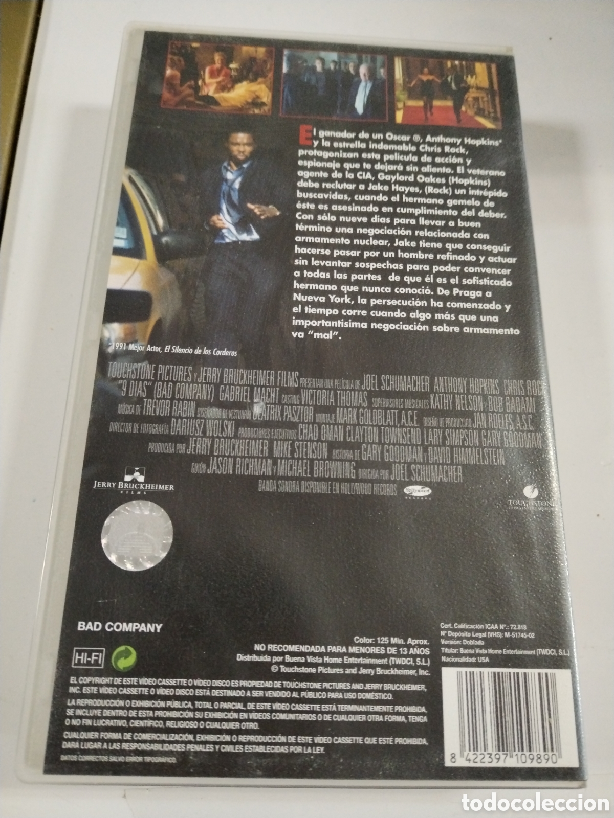 Cine: 9 DIAS. VHS - Foto 2